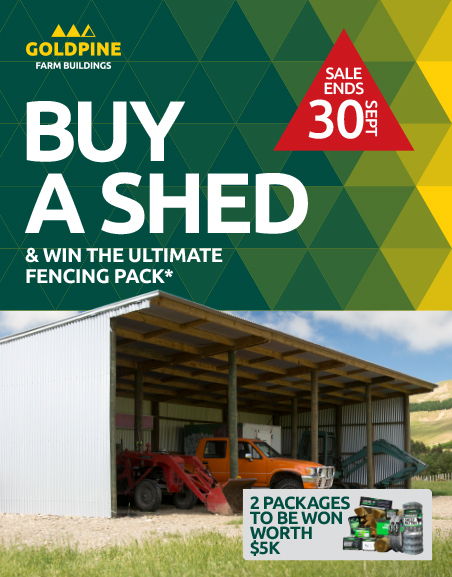 Buy a Shed and Win the Ultimate Fencing Pack*