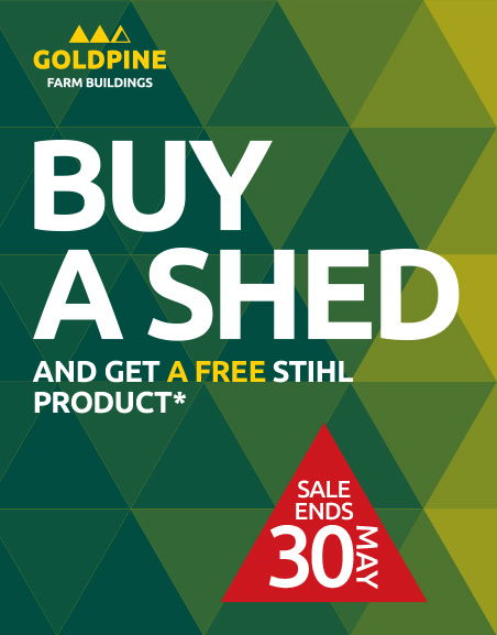 Buy a Shed, Get a Free Stihl Product