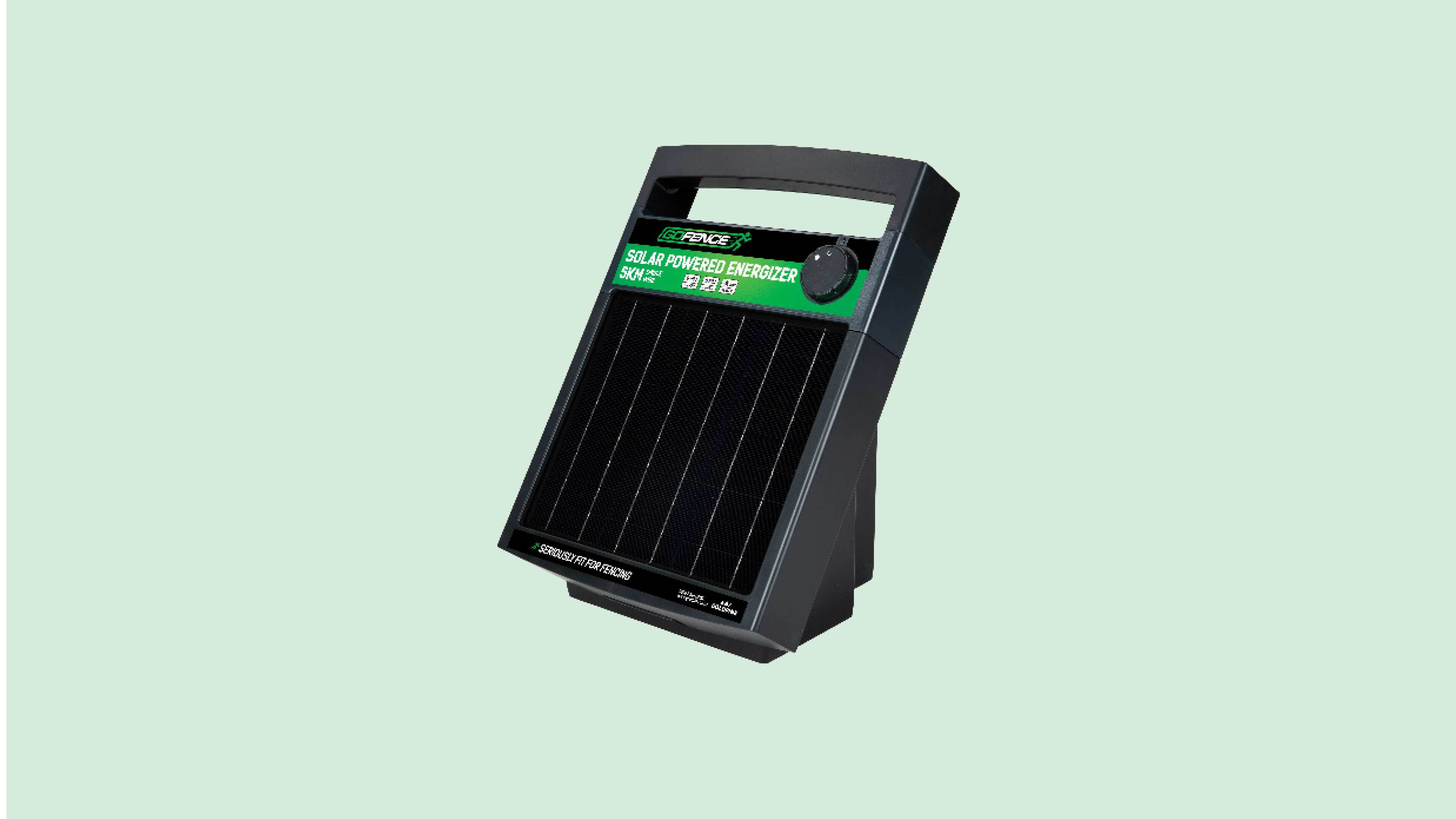 Solar Powered Energizer Single Wire